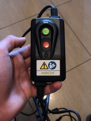 Authentic Xbox Classic power cable like new with surge protection