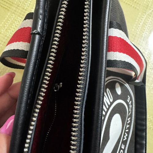 Love Moschino shoulder bag like new, black canvas