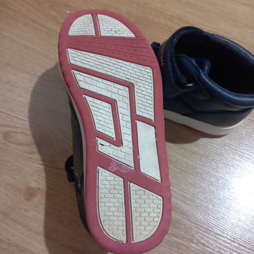 Tommy Hilfiger Boys' Athletic Boots used, size 34 blue
