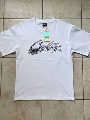 Corteiz T-shirt white medium Nike new