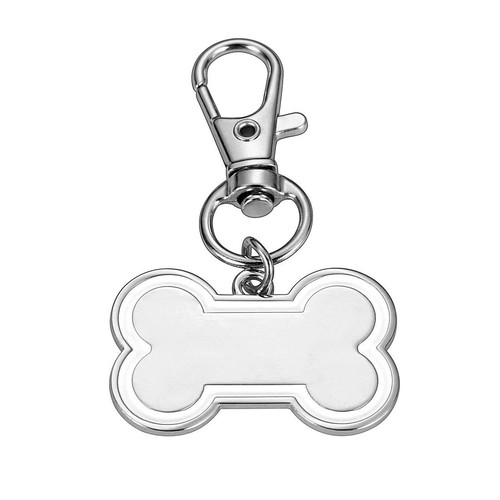 Dog Tag White New