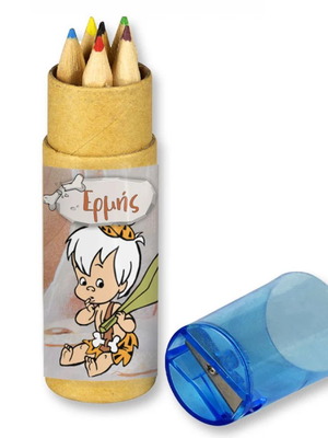 Bam Bam Colored Pencils new with name in kraft box