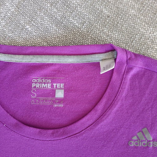 Adidas Climalite women's sports t-shirt size S like new, purple