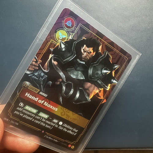 Darius Hand of Noxus card new, League of Legends