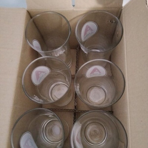 Alfa beer glasses new, set of 6, 300ml