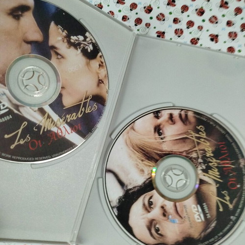 Les Miserables DVD used with Greek subtitles