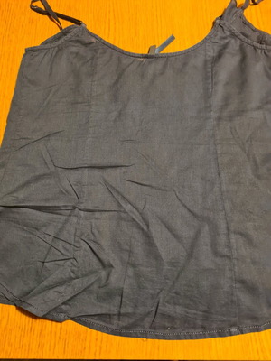 Ralph Lauren γυναικείο τοπ medium μπλε σαν καινούργιο με αυξομειούμενες τιράντες