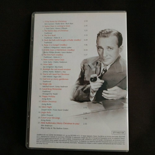 Bung Crosby White Christmas DVD used
