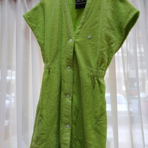 Nef Nef green bathrobe, large
