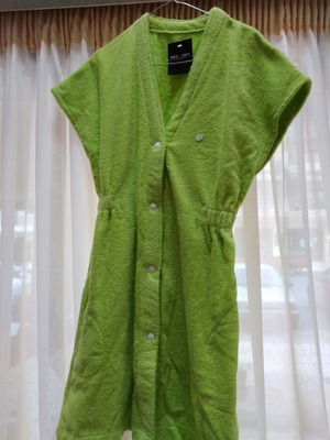 Nef Nef green bathrobe, large