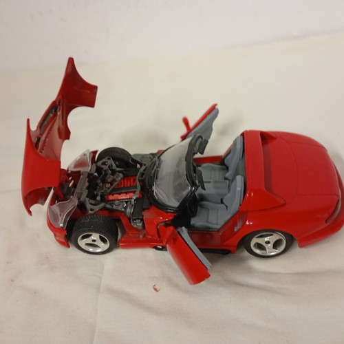 Metallic Car 1/24 Made in Italy Used, Good Condition