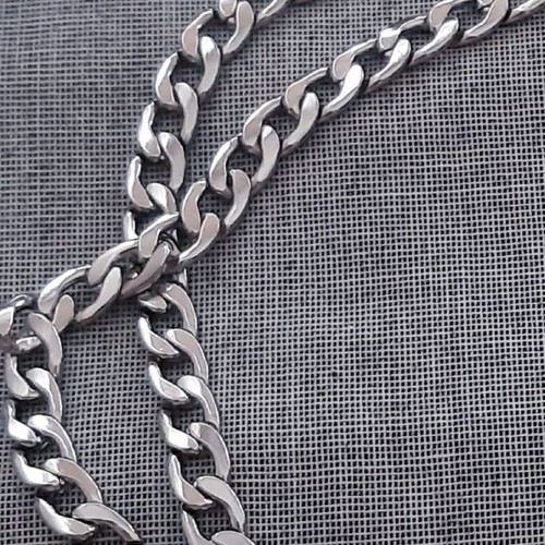 Necklace chain 71cm stainless steel silver new