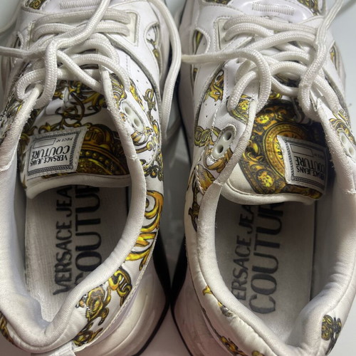 Versace Couture Women's Sneakers size 41 like new, white chunky