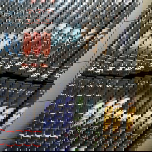 The X Files used series 9 seasons, 57 DVDs with subtitles