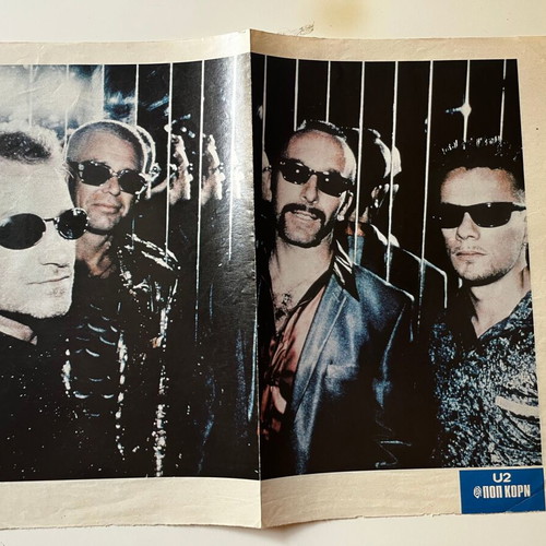 U2 Stereo Nova poster used 22cm x 30cm