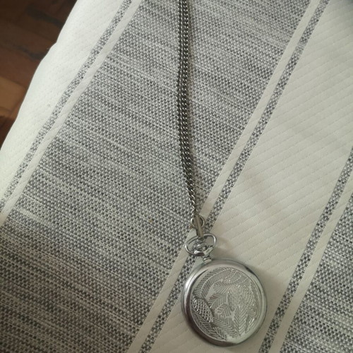 Molnija Vintage Pocket Watch used, non-working, Soviet Union