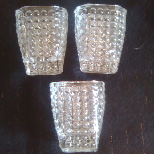 Glass decorative items like new, set of 10 pieces