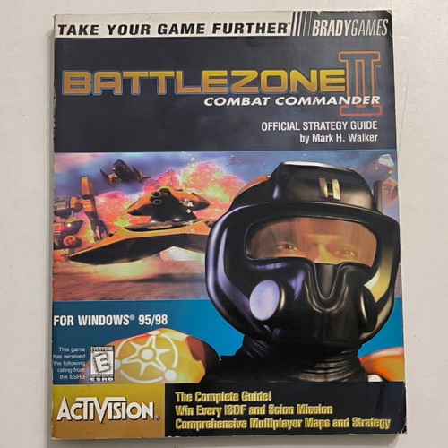 Strategy Guide Battlezone II: Combat Commander like new, English