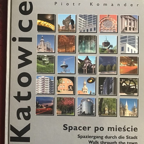 Katowice hardcover book like new, Polish