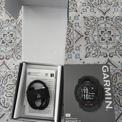 Garmin Instinct 3 Solar 50mm smartwatch new