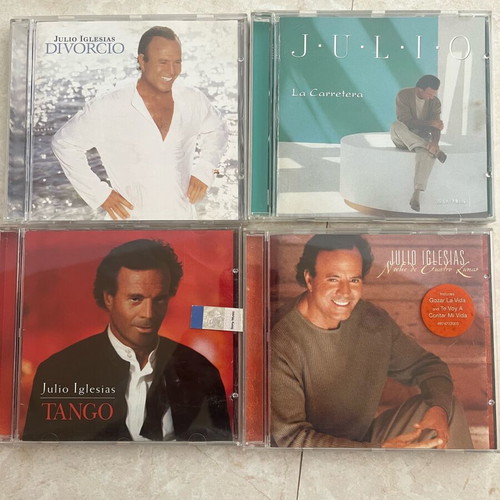 Julio Iglesias 4 collectible CDs like new