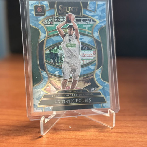 25-26 Panini EuroLeague Select Antonis Fotsis /99 Panathinaikos card