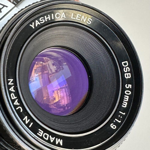 Yashica FRii camera with DSB 50mm f/1.9 lens like new