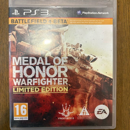 Medal of Honor Warfighter Limited Edition για PlayStation 3 σαν καινούργιο
