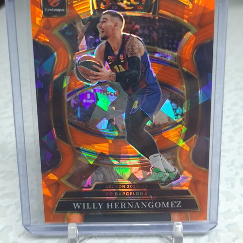 Eurolague Contenders 2026 Willy Hernangomez Card numbered 125 Barcelona