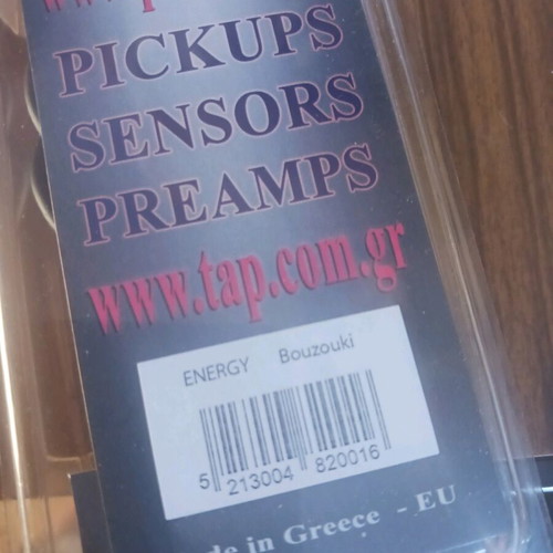 Tap Energy Bouzouki Sensor new