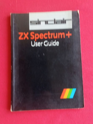 Sinclair ZX Spectrum+ User Guide like new, 1984 edition