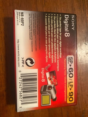 Sony Digital 8 90 sealed