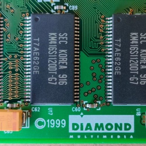 Diamond Viper V770 ATX graphics card used 16MB AGP