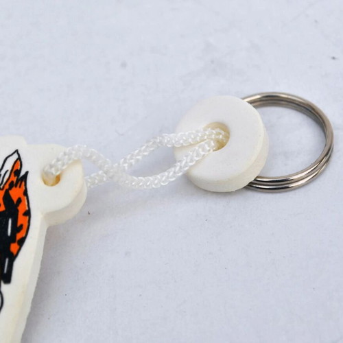 Chester Cheetah key chain holder like new, white and orange