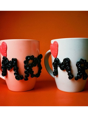 Mr and Mrs mug new, handmade for couples and special gifts