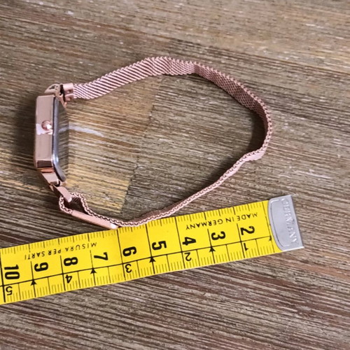 Women's Waterproof Stainless Steel Watch with Adjustable Chain new