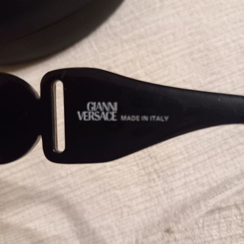 Versace sunglasses like new, vintage with gold decor
