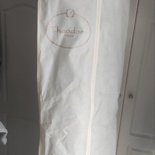 Wedding and baptism dress used, multicolor, size M