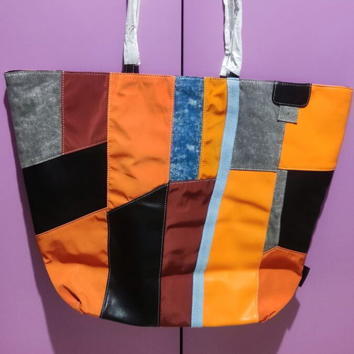 Desigual Lovelace Besalu shoulder bag new, colorful orange patchwork