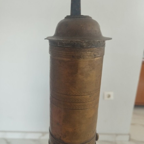 Authentic Ottoman Traditional Copper Coffee Grinder