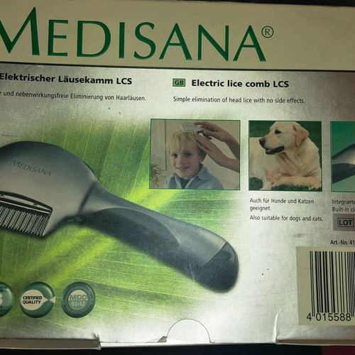 Medisana electric comb new