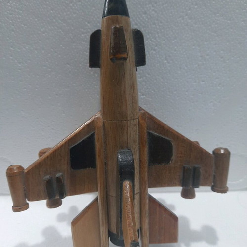 Wooden warplane model like new 20x15