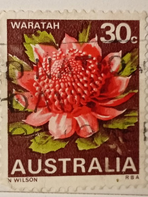 Australia stamp used