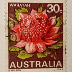 Australia stamp used