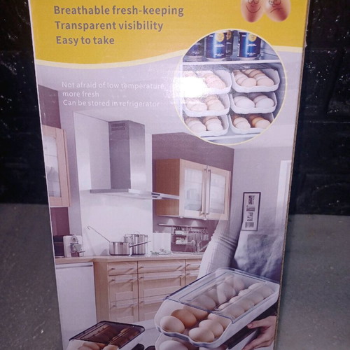 Egg storage box new, durable material