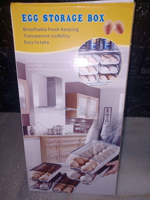 Egg storage box new, durable material