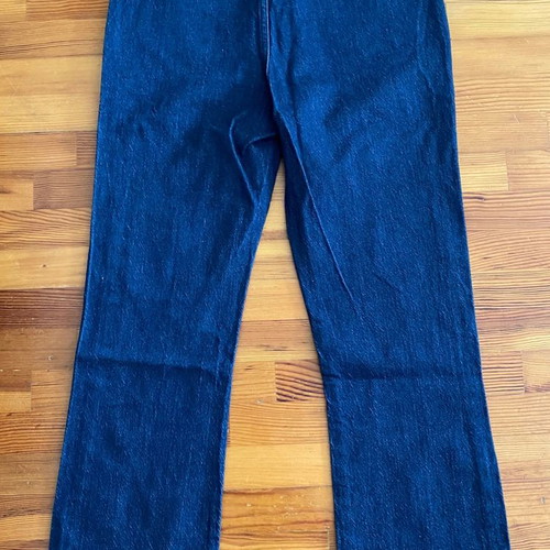 Zara medium jeans with gold buttons used