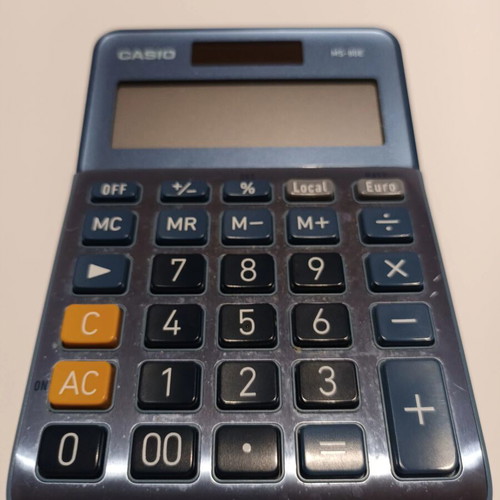 Casio 8-Digit Calculator with Solar Support like new
