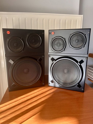 HECO PHON 2 speakers, fully functional, 1980s