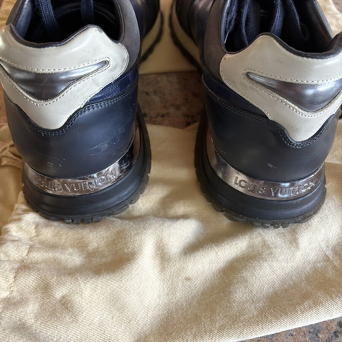 Louis Vuitton shoes used, blue, sizes 45-45.5, sneakers